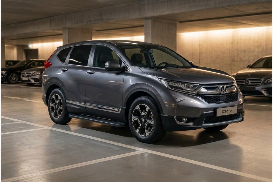 Honda CRV 2017–2022 Boční nášlapy Allmond Black (2 ks, hliník) Image
