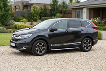 Honda CRV 2017–2022 Boční nášlapy Fullmond (2 ks, hliník) fotografie 1