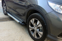 Honda CRV 2017–2022 Boční nášlapy Line (2 ks, hliník) fotografie 1