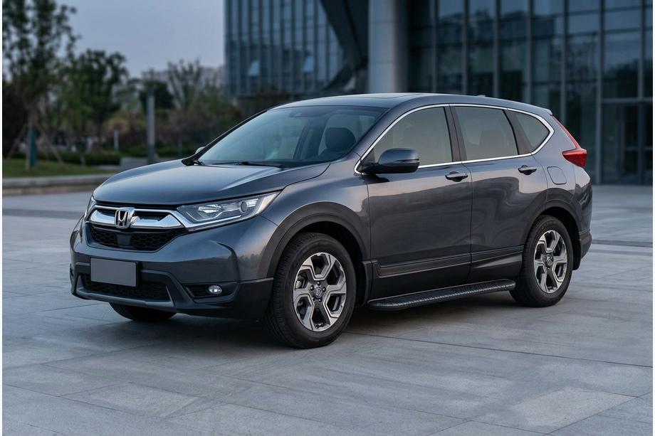 Honda CRV 2017–2022 Boční prahy Bosphorus Black (2 ks, hliník) Image