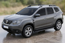 Renault Duster 2018–2024 Boční nášlapy Bosphore Black (2 ks, hliník) fotografie 1