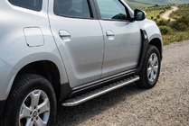 Renault Duster 2018–2024 Boční nášlapy Maydos V1 (2 ks, hliník) fotografie 1