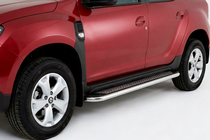 Renault Duster 2018–2024 Boční nášlapy Maydos V2 (2 ks, hliník) fotografie 1