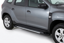 Dacia Duster 2018–2024 Boční nášlapy Line (2 ks, hliník) fotografie 1