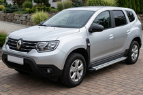 Dacia Duster 2018–2024 Boční prahy Maya V4 (2 ks, hliník) fotografie 1