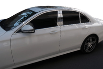 Mercedes E-class W213 2016–2023 Nerezové kryty sloupků fotografie 1