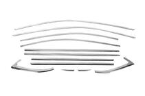 Skoda Superb 2015–2024 Kompletní lišty kolem oken (nerez) fotografie 4