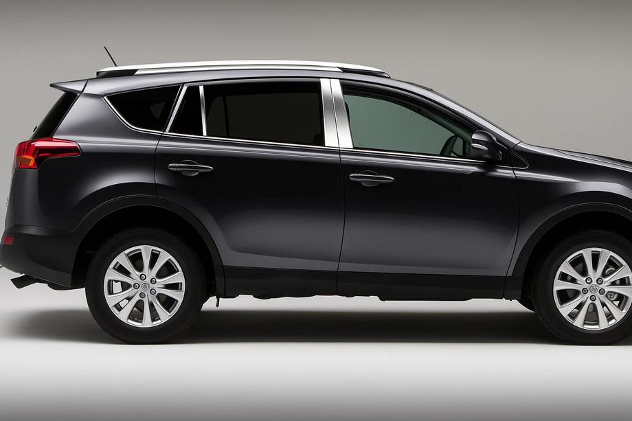 Toyota Rav 4 2013–2018 Lišty na sloupky dveří (8 ks, nerez) Image