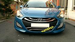 Hyundai I-30 2012–2017 Nerezové kryty spodní mřížky, typ 2 (nerez) fotografie 2