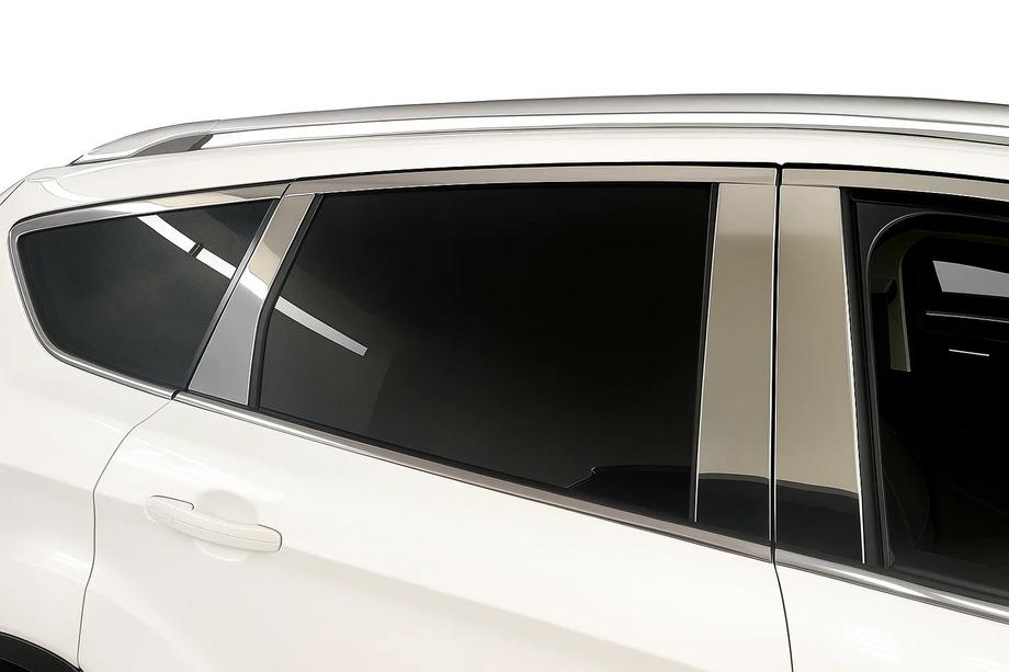 Ford Kuga 2008–2013 Nerezové lišty sloupků dveří (nerez) Image