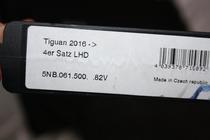 Volkswagen Tiguan 2016–2023 Gumové autokoberce (4 ks, originál) fotografie 2