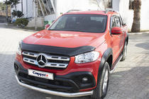 Mercedes X-Class 2017–2020 Deflektor kapoty (EuroCap) fotografie 12