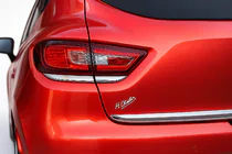Renault Clio IV 2012–2019 Kryty zadních světel (2 ks, černý chrom) fotografie 3