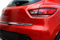 Renault Clio IV 2012–2019 Kryty zadních světel (2 ks, černý chrom) fotografie 4