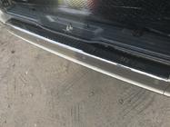Mercedes Vito W639 2004–2014 Lišta na zadní nárazník, černý chrom (OmsaLine, ocel) fotografie 4