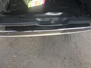 Mercedes Viano 2004–2014 Ochranná lišta na zadní nárazník, černý chrom OmsaLine (nerez) fotografie 6