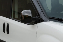 Opel Combo 2012–2018 Kryty zrcátek černý chrom (2 ks, plast) fotografie 1
