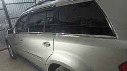 Mercedes GL třída X164 2006–2012 Spodní lišty oken (6 ks, nerez) fotografie 3