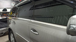 Mercedes GL třída X164 2006–2012 Spodní lišty oken (6 ks, nerez) fotografie 6
