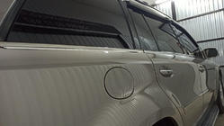 Mercedes GL třída X164 2006–2012 Spodní lišty oken (6 ks, nerez) fotografie 7