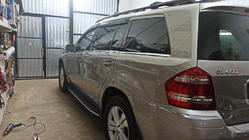 Mercedes GL třída X164 2006–2012 Spodní lišty oken (6 ks, nerez) fotografie 10
