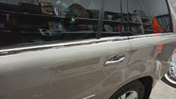 Mercedes GL třída X164 2006–2012 Spodní lišty oken (6 ks, nerez) fotografie 12