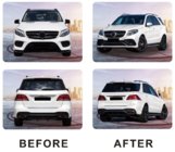 Mercedes GLE/ML třída W166 2011–2018 Kompletní bodykit GLE63 AMG (se zadním difuzorem) fotografie 2