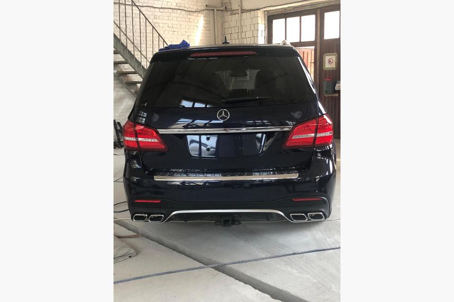 Mercedes GL/GLS třída X166 2012–2019 Sada bodykitu s kompletním nárazníkem AMG V1 (GLS63) Fotografie 8