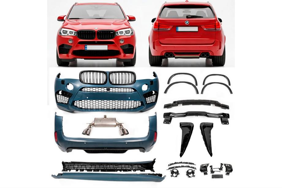 BMW X5 F15 2013–2018 Kompletní bodykit s výfukovým systémem (X5M) Fotografie 25