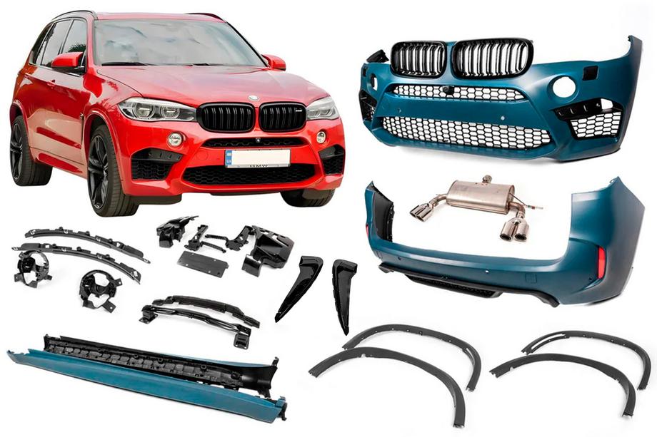 BMW X5 F15 2013–2018 Kompletní bodykit s výfukovým systémem (X5M) Fotografie 3
