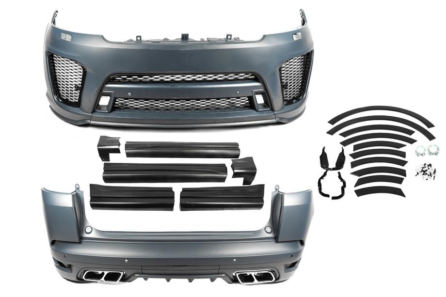 Range Rover Sport 2014–2022 Tuningový bodykit – kompletní sada nárazníků pro 2018-2022 (SVR) Image