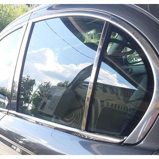 Spodní okenní lišty z nerezu Jaguar X-Type 2001–2009 fotografie 4