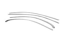 Mercedes C-Class W205 2014–2021 Horní okenní lišty (nerez) fotografie 3