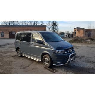 Boční nášlapy Premium (2 ks, nerez) Volkswagen T6 2015–2024 fotografie 1