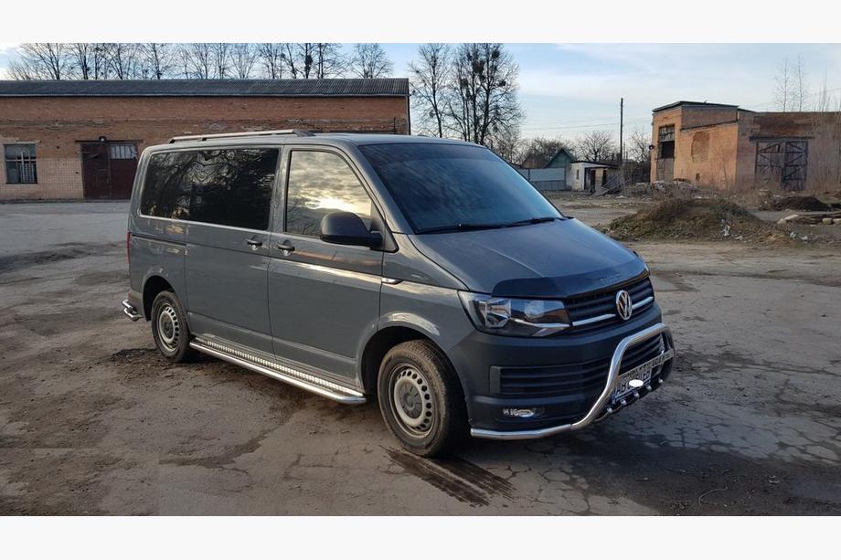 Volkswagen T6 2015–2024 Boční nášlapy Premium (2 ks, nerez) Image