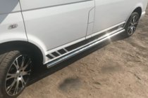 Volkswagen T6 2015–2024 Boční nerezové trubky (2 ks) fotografie 6