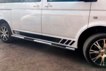 Volkswagen T6 2015–2024 Boční nerezové trubky (2 ks) fotografie 3