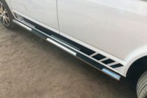 Volkswagen T6 2015–2024 Boční nerezové trubky (2 ks) fotografie 4