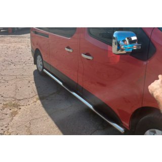 Boční nášlapy – nerezové trubky (2 ks) Fiat Talento 2016– fotografie 4