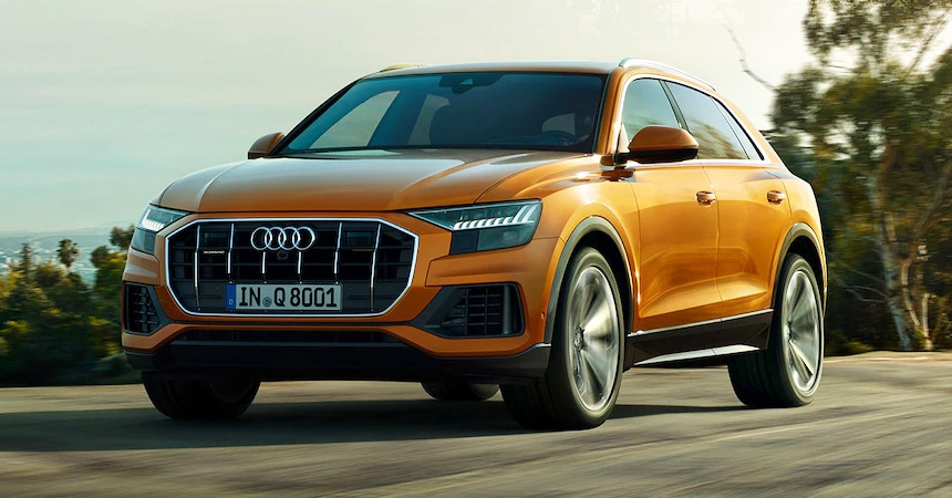 Recenze nového prémiového crossoveru Audi Q8