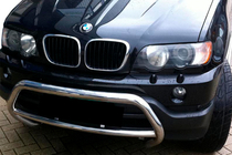 BMW X5 E53 1999–2006 Přední ochranný rám WT015 (nerez) fotografie 1