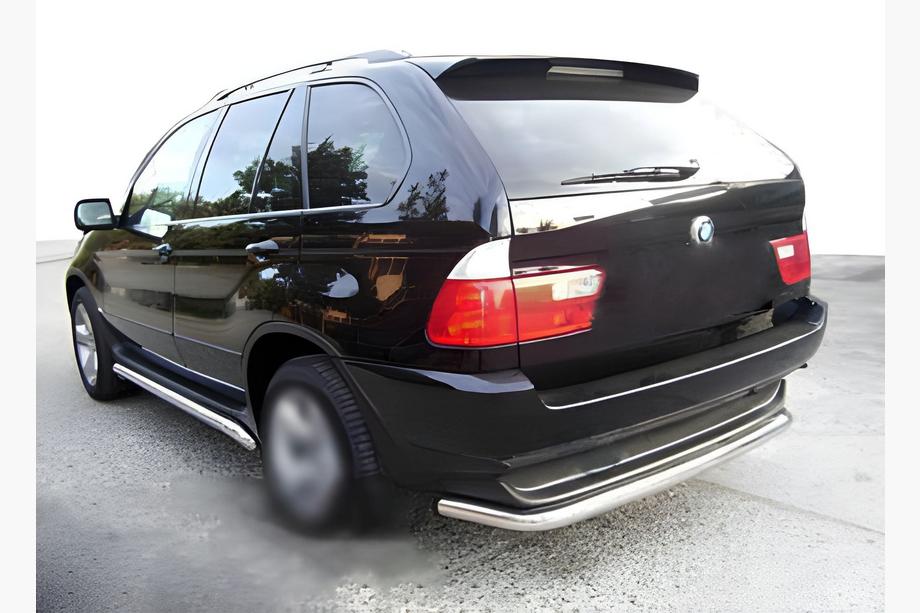 BMW X5 E53 1999–2006 Zadní ochranný rám Special (nerez) Image