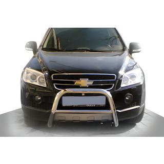 Přední ochranný rám WT005 (nerez) Chevrolet Captiva 2006–2019