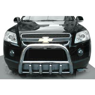 Přední nerezový ochranný rám QT006 Chevrolet Captiva 2006–2019 fotografie 1