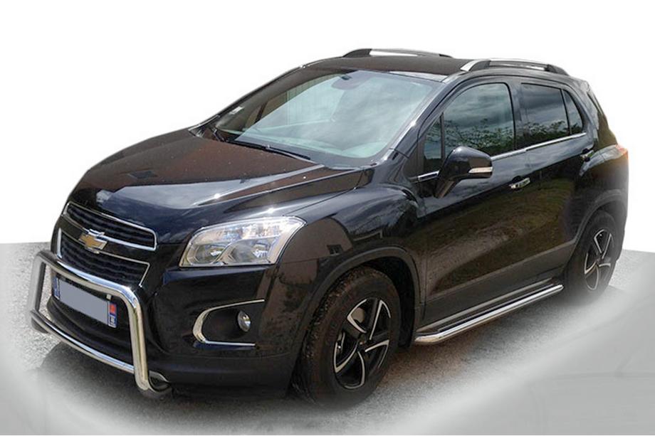 Chevrolet Trax 2012–2023 Přední ochranný rám WT005 (nerez) Image