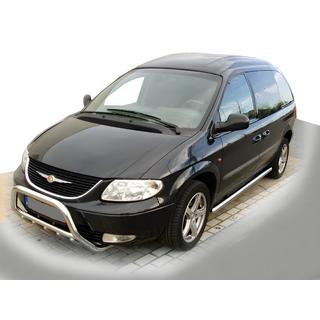 Přední nerezový ochranný rám WT003 Chrysler Voyager 2001–2007 fotografie 1