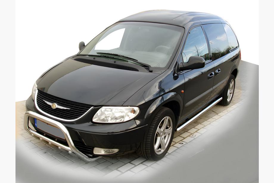 Chrysler Voyager 2001–2007 Přední nerezový ochranný rám WT003 Image