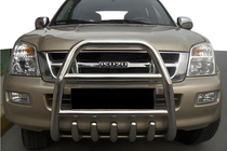 Isuzu D-Max 2011–2019 Přední ochranný rám QT007 (nerez) fotografie 1