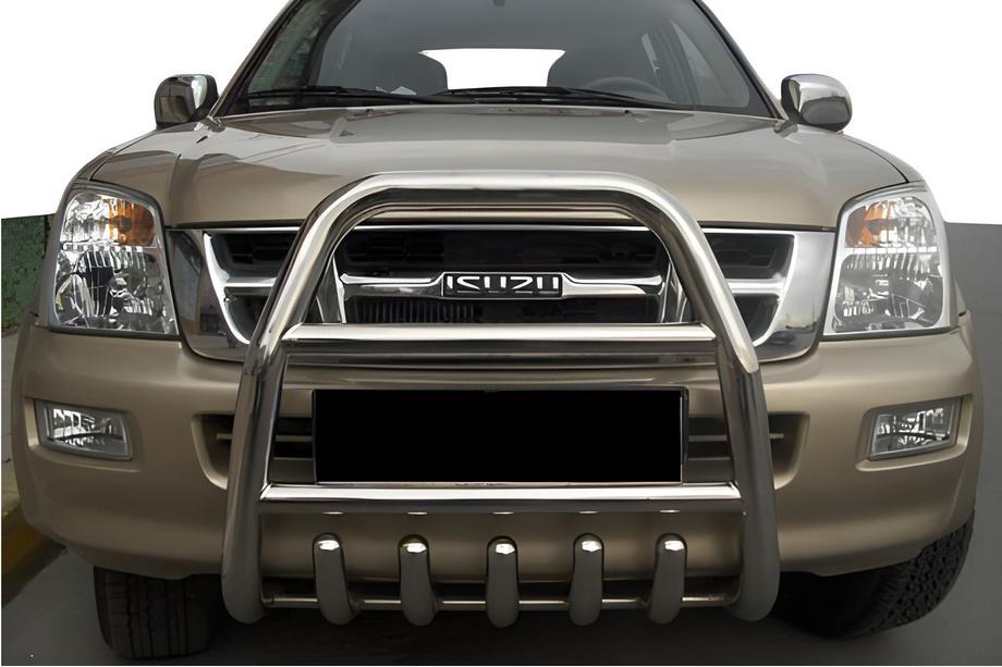 Isuzu D-Max 2011–2019 Přední ochranný rám QT007 (nerez) Image