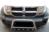 Dodge Nitro 2006–2011 Přední nerezový ochranný rám QT006 fotografie 1